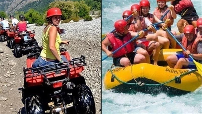 Quad bike and rafting in Manavgat