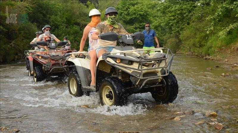 Quad bike and rafting in Manavgat